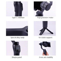 "Smart 3-Axis Stabilizer Tripod for Mobile Video"